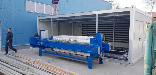 Verlicchi S.R.L. fornisce un filtro-pressa VR VA 800x800 in Romania