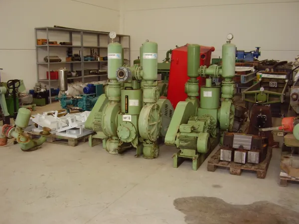 N.03 pompe-fanghi DMPM30 a doppia membrana